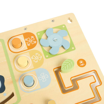 Baby \x26 Toddler Wooden Safari Busy Board  hi\-res