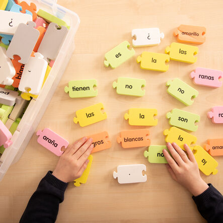 TTS Spanish Sentence Tub Classroom and Colours  hi\-res
