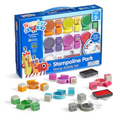 Numberblocks Stampoline Park Stamp Activity Set  hi-res