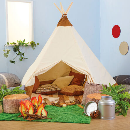 TTS Fabric Den Teepee H1750 x W2000 x D2000mm  hi\-res