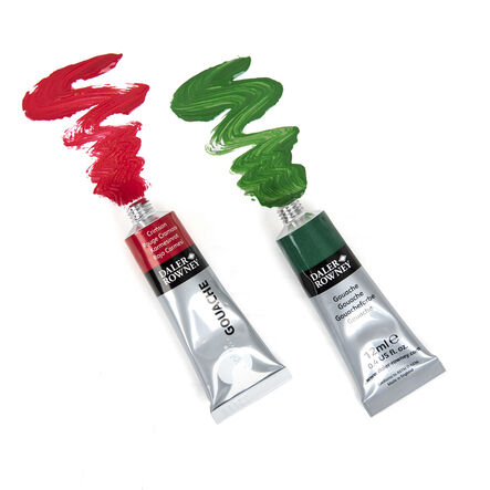 Daler\-Rowney Simply Gouache Paint Set 12 x 12ml  hi\-res
