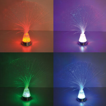 Fibre Optic Lamp with Colour Changing Base  hi\-res