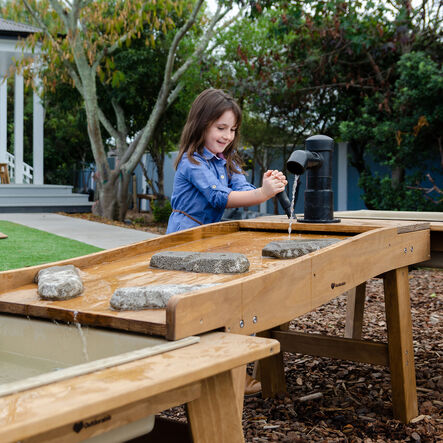 Outdorable Riverbed Water Pump \x26 Tray 3 Piece Set  hi\-res