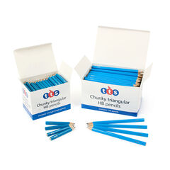 TTS Chunky HB Triangular Pencils 144pk  hi-res