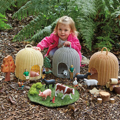TTS Small World Outdoor Woven Houses - 3pk  hi-res