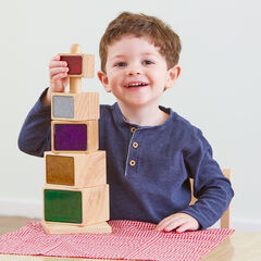 TTS Wooden Glitter Stacker Tower  hi-res