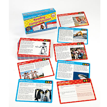 Reading Comprehension Cards 54pk  hi\-res