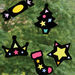 Stained Glass Christmas Shapes 30pk  hi\-res