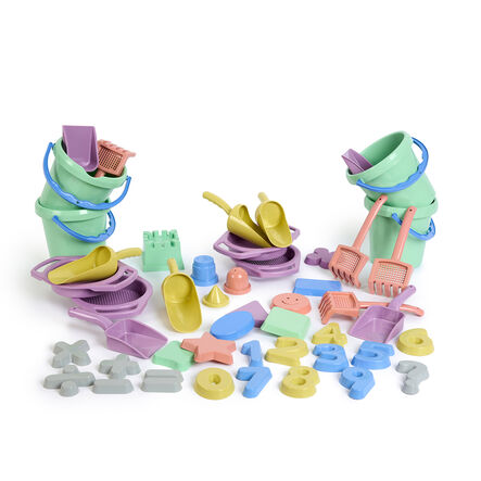 Recycled Plastic Sand Water Messy Play Bundle 69pk  hi\-res