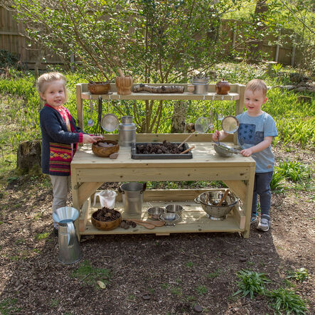 TTS Outdoor Messy Play Wooden Mud Kitchen  hi\-res