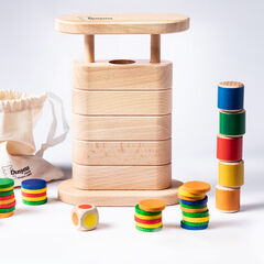 Wooden Colour Memory Game  hi-res