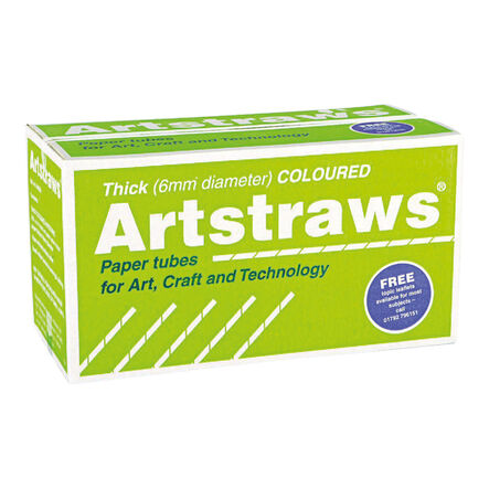 Jumbo Artstraws 6mm 900pk  hi\-res