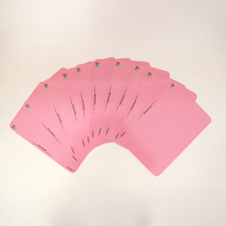 Tinted Flexi Wipe Board Pink 10pk  hi\-res