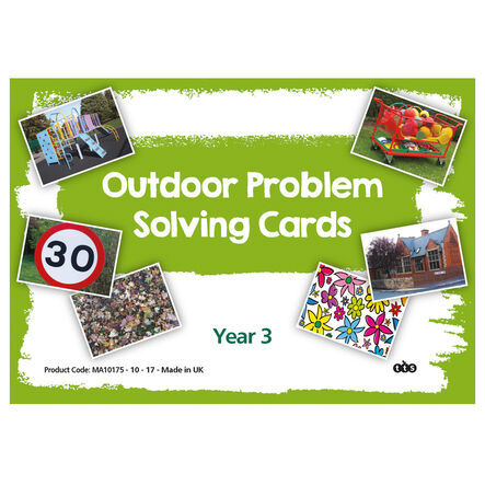 TTS Outdoor Maths Problem Solving Cards Year 3  hi\-res