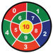 Number Dartboards Adhesive Balls and Targets 3pk  hi\-res