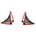 Precision Pop\-Up Goals Pair 80 x 110cm  hi\-res