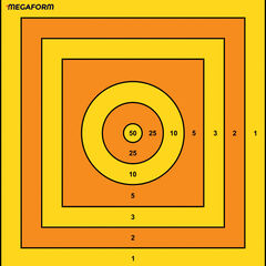 Boccia Number Target Floor Mat 230 x 224cm  hi-res
