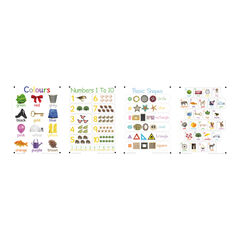 A3 Outdoor Learning Board Collection 4pk  hi-res