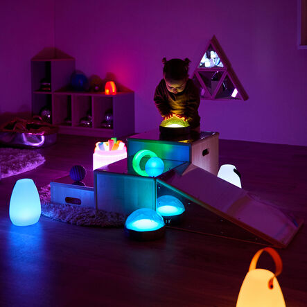 Toddler Mirrored Collection Mirrored Slope Unit  hi\-res