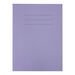 A4 Choice Exercise Book 8mm Ruled Margin Purple 64pg 100pk Purple hi\-res