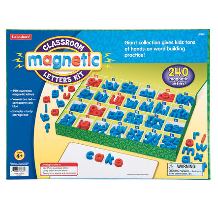 Classroom Magnetic Lowercase Letters Kit 240pcs  hi\-res