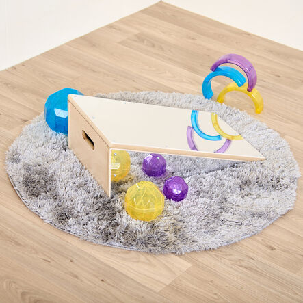 Toddler Mirrored Collection Mirrored Slope Unit  hi\-res