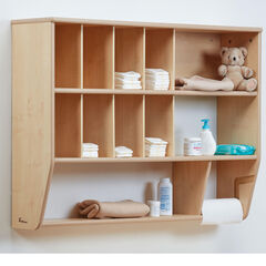 Millhouse Baby Changing Wall Storage Unit H818xW1106xD270mm  hi-res
