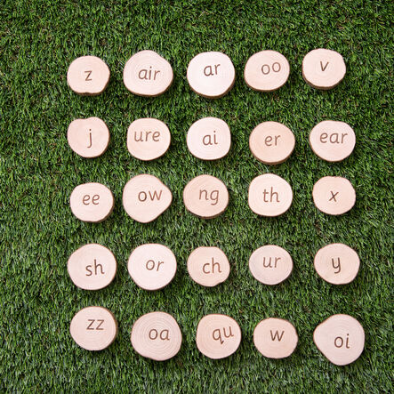 Phonics Wooden Pieces \-Buy All  hi\-res