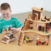 Small World Rustic Wooden Fairy Tree House Set  hi\-res