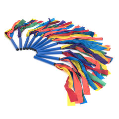 Six Colour Dance Wands 12pk  hi-res