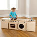 Millhouse Toddler Natural Wooden Play Kitchen 4pc  hi\-res
