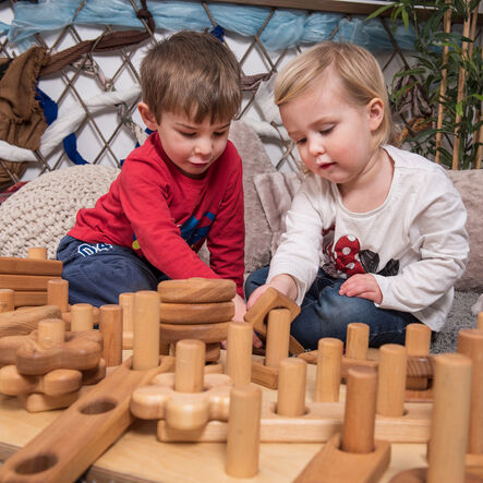 TTS Giant Wooden Stack \x26 Build Construction Blocks  hi\-res