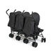 RABO Three\-Seater Stroller with Rain Cover  hi\-res