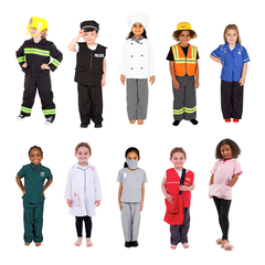 Community Jobs Role Play Costumes 3-5yrs 10pk  hi-res