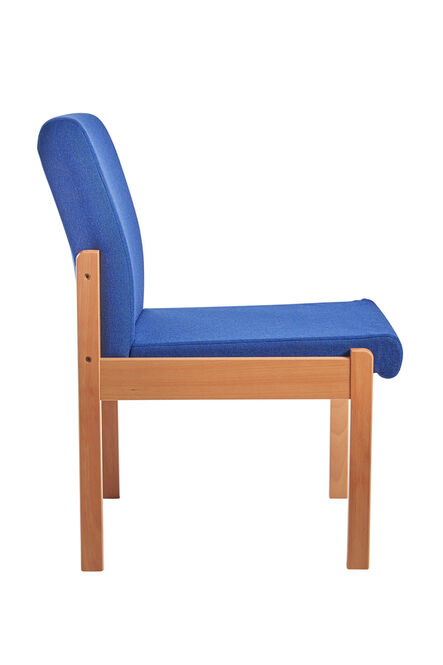 Meavy Reception Seating Blue Without Arms  hi\-res