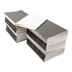 Pisces Black Stapled Sketchbooks Portrait 120gsm 100pk  hi-res