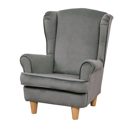 Children\'s Velvet Wingback Chair  hi\-res