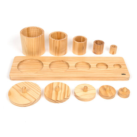 TTS Wooden Toddler Sorting Pots  hi\-res