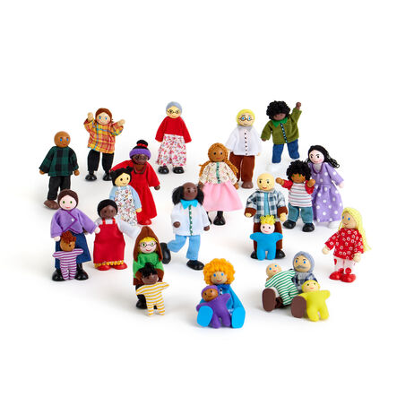 TTS Small World Family Figures  hi\-res