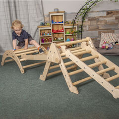 Pikler Inspired Nursery Climbing Set  hi-res