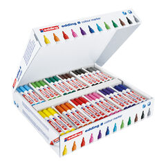 edding Colour Markers Bullet Tip Assorted 144pk  hi-res