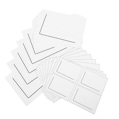 TTS Data Handling Whiteboards with Graph Template A4 35pk  hi-res