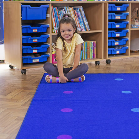Essentials Rainbow Spots Carpet 3m x 2m  hi\-res