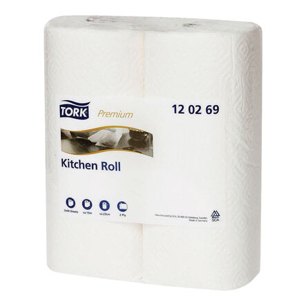 TORK® Premium Kitchen Roll \- 2\-Ply Pack of 24  hi\-res