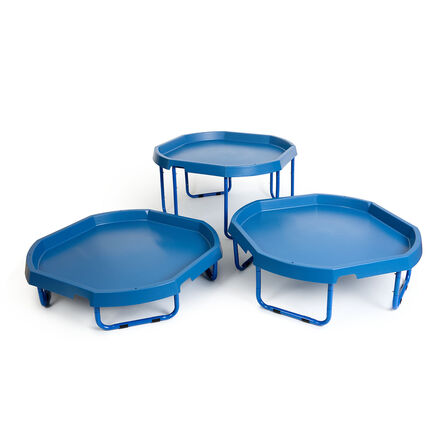 TTS Blue Tuff Tray Table \x26 Blue Stand Bundle  hi\-res