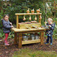 TTS Outdoor Wooden Messy Concoctions Bench H108xW73xL123cm  hi-res