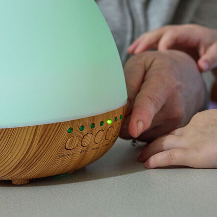 Colour Changing Aroma Diffuser Lamp \x26 Speaker  hi\-res