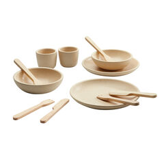 Role Play Neutral Tableware Dining Set  hi-res