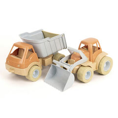 Bio Plastic Tractor and Truck Set 2pk  hi-res