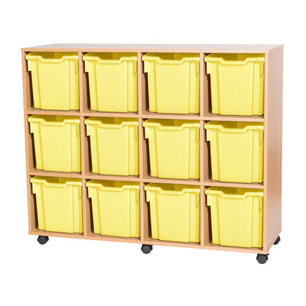 Mobile Quad Tray Storage Unit 12 Jumbo  hi\-res